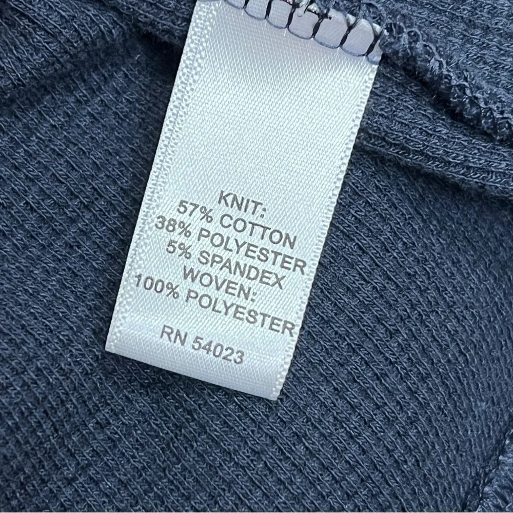 BANANA Republic Navy Blue Knit Hooded Zip-Up Sweatshirt